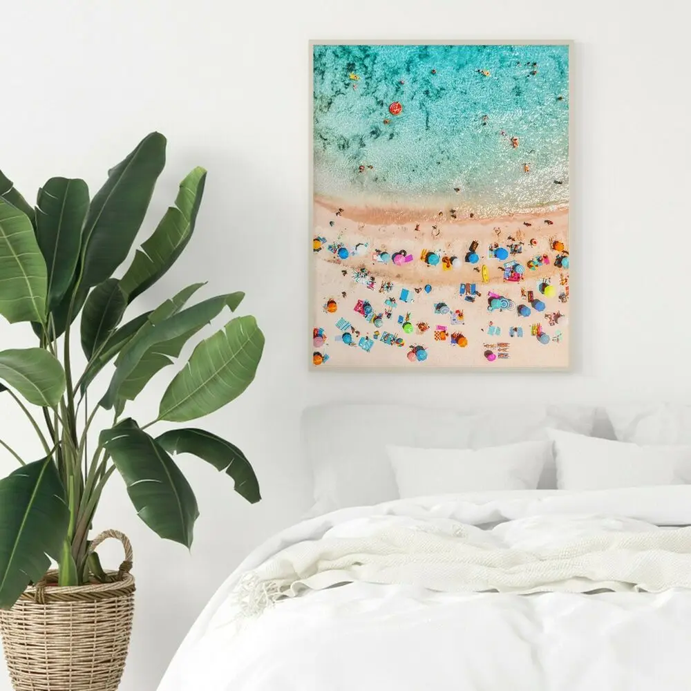 Aerial Beach Coloful Relaxing View Coastal Wall Art Print. Great Home Decor decoration mural Fashion Canvas Posters and Prints
Aerial Beach Coloful Relaxing View Coastal Wall Art Print. Great Home Decor decoration mural Fashion Canvas Posters and Prints