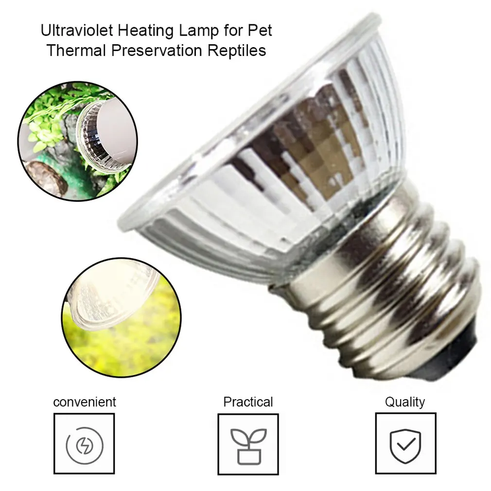 25/50/75W Reptile Bulb Basking Spot Climb Pet Lamp Full Spectrum UVA UVB Turtle Tuff Splashproof Halogen Lamp Pet Heating Lamp
25/50/75W Reptile Bulb Basking Spot Climb Pet Lamp Full Spectrum UVA UVB Turtle Tuff Splashproof Halogen Lamp Pet Heating Lamp