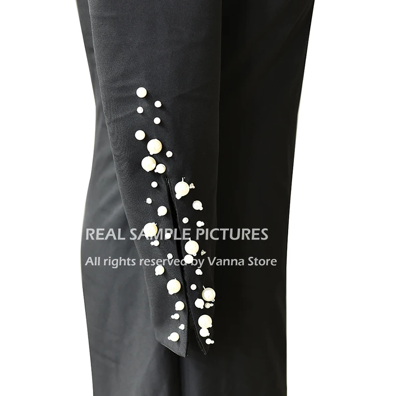 Women Long Evening Dress A Line Ankle Length Three Quarter Sleeves with Pearls Zipper Closure Daily Casual Prom Gown4158#
Women Long Evening Dress A Line Ankle Length Three Quarter Sleeves with Pearls Zipper Closure Daily Casual Prom Gown4158#