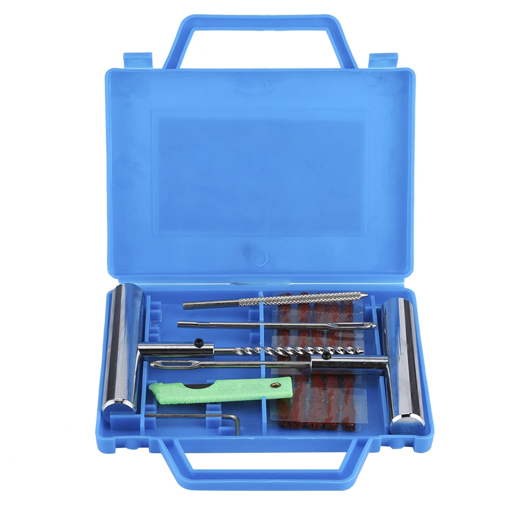 7pcs Motorcycle Professional Tire Repair Kit Heavy Duty Tubeless Tyre Puncture Repair Set Emergency Diagnostic Tool for Car Van
7pcs Motorcycle Professional Tire Repair Kit Heavy Duty Tubeless Tyre Puncture Repair Set Emergency Diagnostic Tool for Car Van