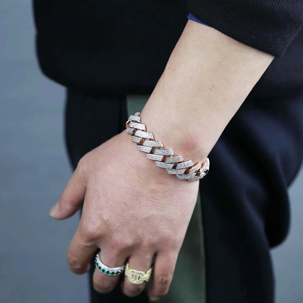 Iced out men chain bracelet with large big clasp paved 19mm wide cuban chain bracelet for hip hop men chain wholesale jewelry
Iced out men chain bracelet with large big clasp paved 19mm wide cuban chain bracelet for hip hop men chain wholesale jewelry