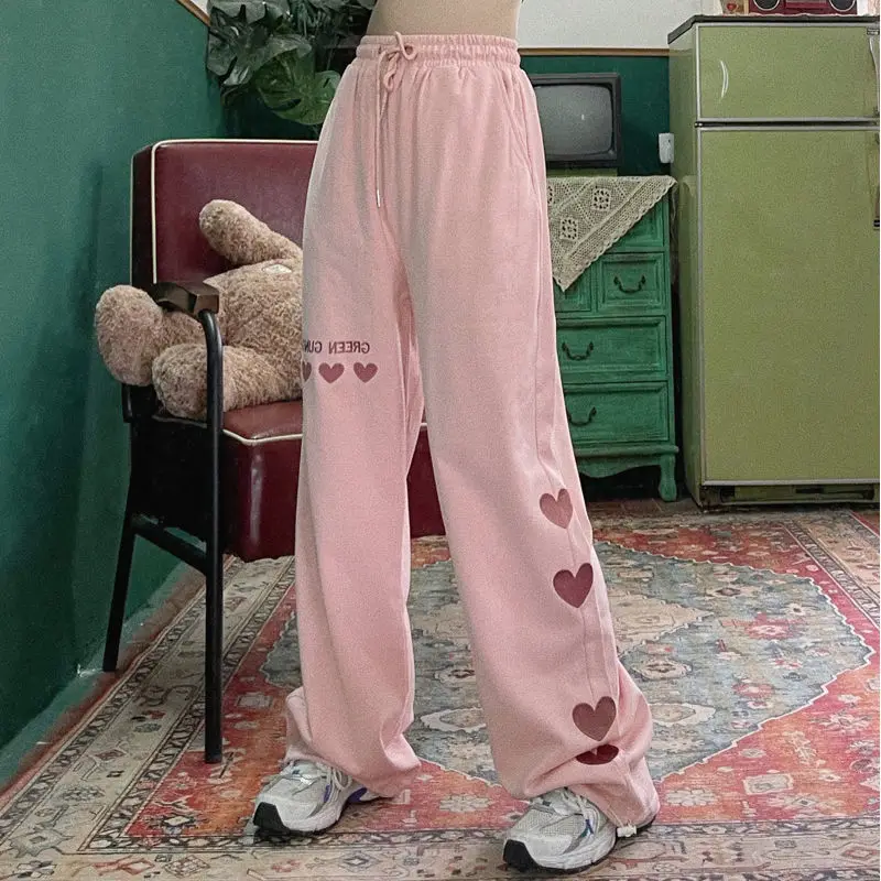 Drawstring Harajuku Pants Streetwear Women Oversize High Waist Wide Leg Trousers Aesthetic Straight Korean Fashion New 2021
Drawstring Harajuku Pants Streetwear Women Oversize High Waist Wide Leg Trousers Aesthetic Straight Korean Fashion New 2021