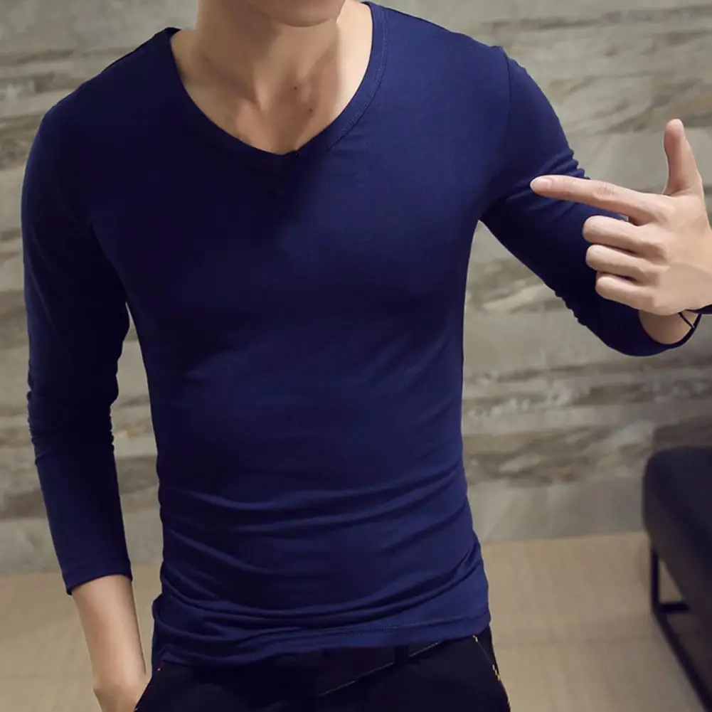 Elastic Stylish All Match Skin-friendly Male Top Easy to Wash Men Shirt V Neck for Daily Wear
Elastic Stylish All Match Skin-friendly Male Top Easy to Wash Men Shirt V Neck for Daily Wear