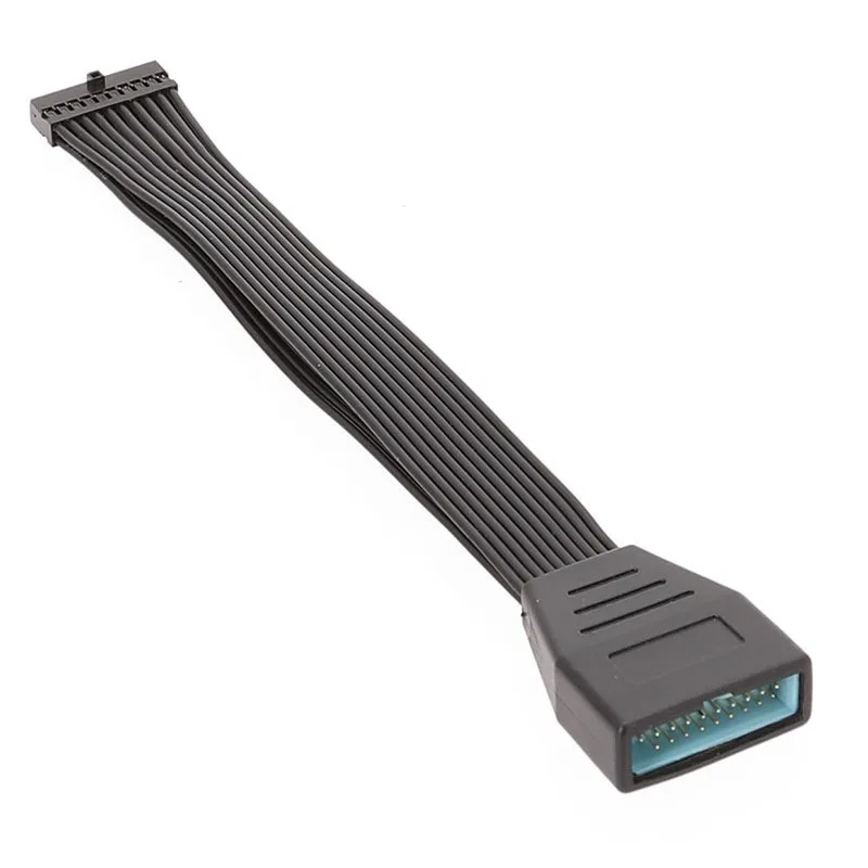 Angitu 5.9inch(15cm) Mini USB 3.0 19 Pin Internal Extension Header Adapter Cable for Motherboard
Angitu 5.9inch(15cm) Mini USB 3.0 19 Pin Internal Extension Header Adapter Cable for Motherboard