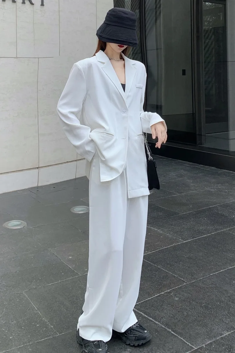 WOMENGAGA White Street Suit Korean Loose Coat Women's Spring Autumn Tops Thin British Style Blazer 2021 NEW Casual Women M8SA
WOMENGAGA White Street Suit Korean Loose Coat Women's Spring Autumn Tops Thin British Style Blazer 2021 NEW Casual Women M8SA