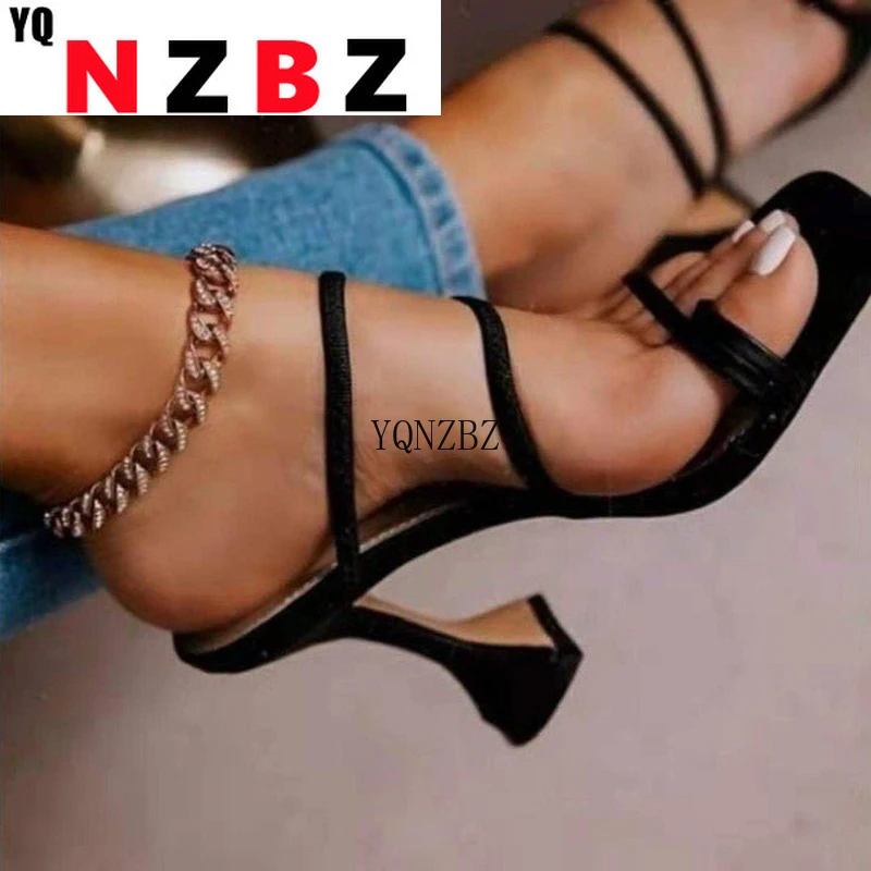 Women Slippers Summer Fashion Solid Color Spike Heel Ladies High Heels Square Toe Band Strap Flip Flops Sandals Female Footwear
Women Slippers Summer Fashion Solid Color Spike Heel Ladies High Heels Square Toe Band Strap Flip Flops Sandals Female Footwear