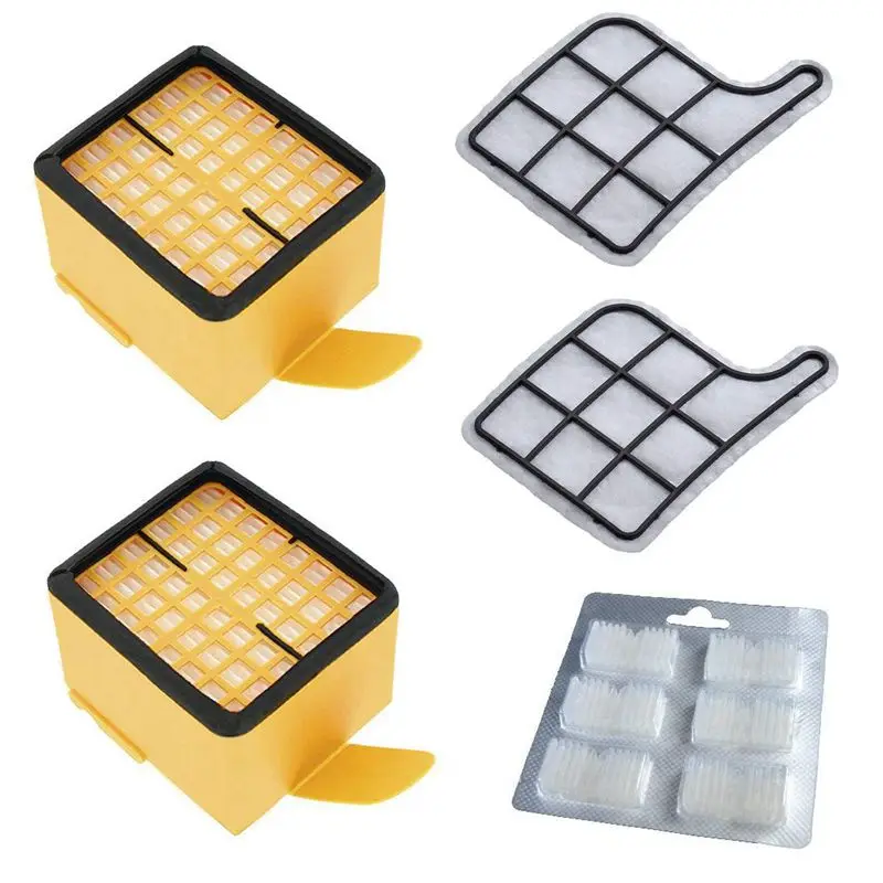 Zubehoer sets for Vorwerk - Kobold 135/136 / 135SC / VK135 / VK136 - 2 x hygiene filter + 2 x motor protection filter + 6 x frag 
Zubehoer sets for Vorwerk - Kobold 135/136 / 135SC / VK135 / VK136 - 2 x hygiene filter + 2 x motor protection filter + 6 x frag