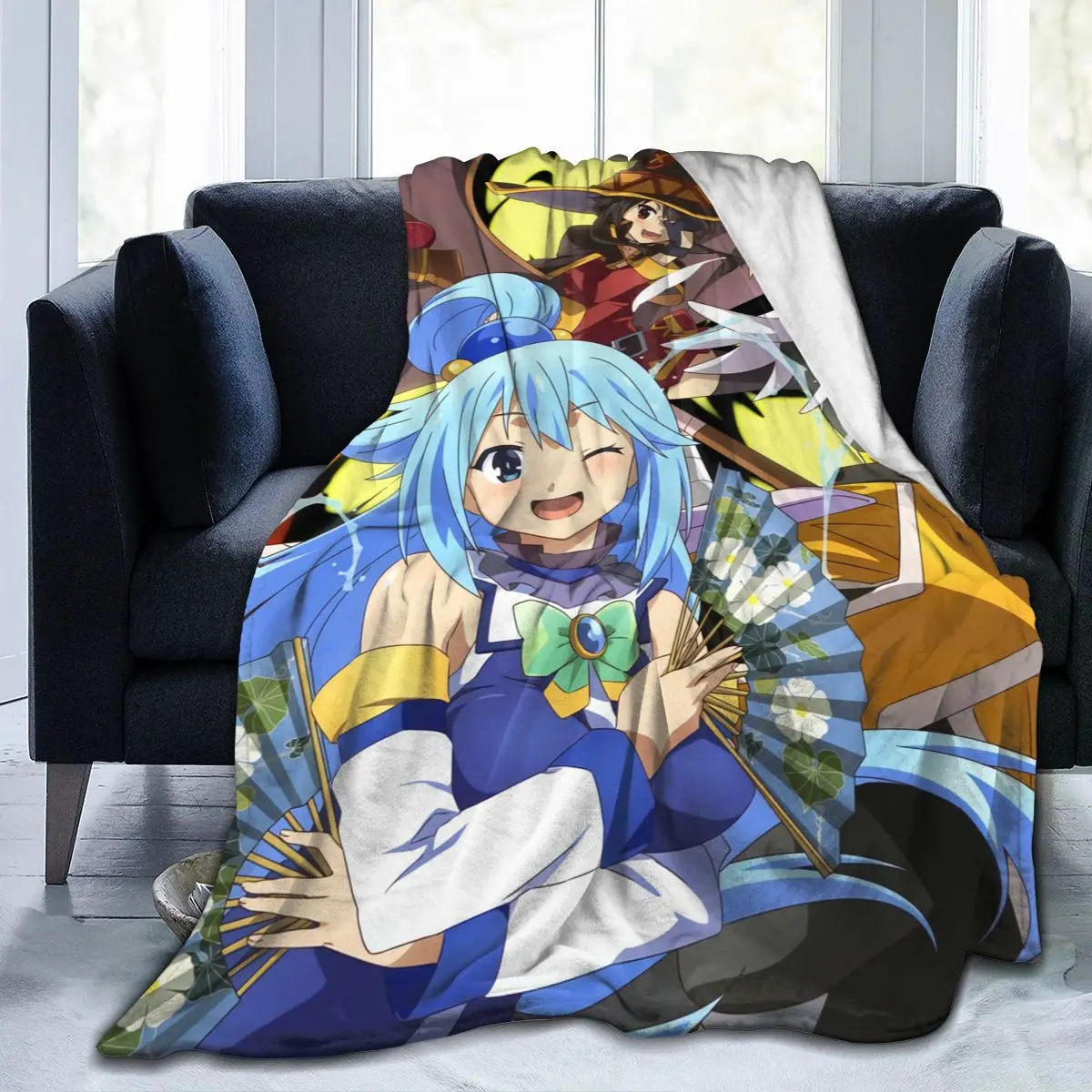 Супермягкое Фланелевое Флисовое одеяло с 3D принтом аниме KonoSuba, постельное белье для дивана, украшение для дома, мультяшный унисекс
Супермягкое Фланелевое Флисовое одеяло с 3D принтом аниме KonoSuba, постельное белье для дивана, украшение для дома, мультяшный унисекс