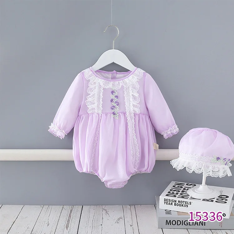 2021 New Infant Baby Girls Rompers Newborn Infant Purple Long Sleeve Bodysuit+Hat 2pcs Sets Autumn Toddler Girls Jumpsuit Outfit
2021 New Infant Baby Girls Rompers Newborn Infant Purple Long Sleeve Bodysuit+Hat 2pcs Sets Autumn Toddler Girls Jumpsuit Outfit