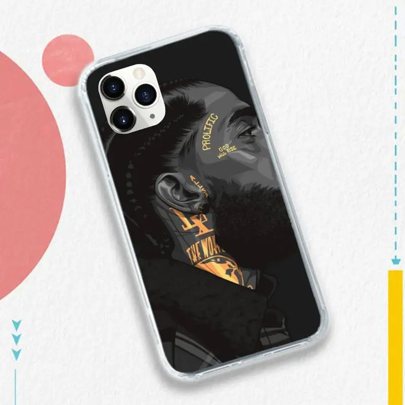 Rapper Nipsey Hussle Phone Case for iPhone 11 12 pro XS MAX 8 7 6 6S Plus X 5S SE 2020 XR
Rapper Nipsey Hussle Phone Case for iPhone 11 12 pro XS MAX 8 7 6 6S Plus X 5S SE 2020 XR
