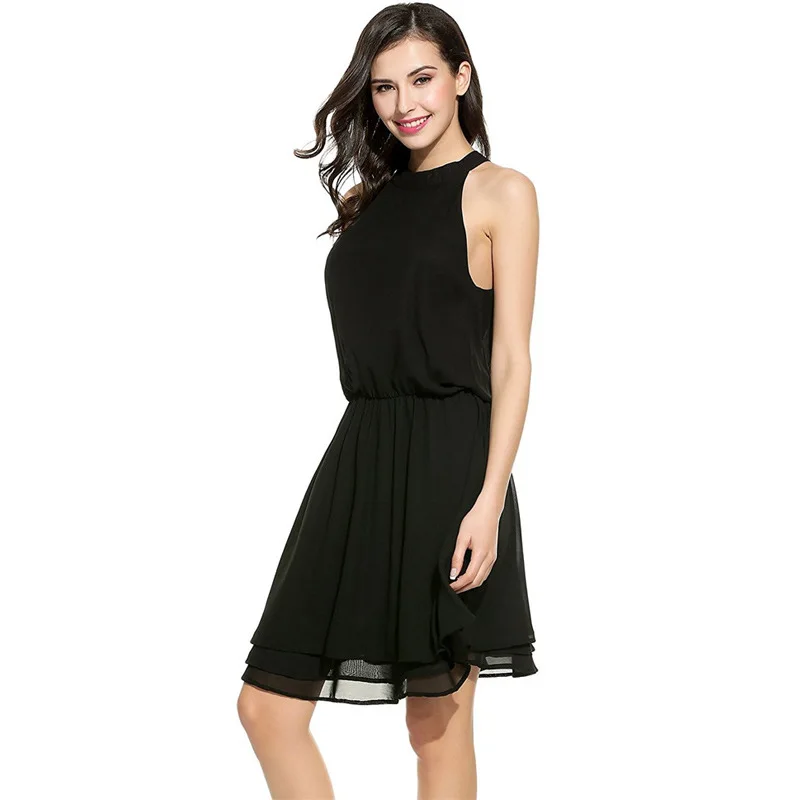 Amazon express cross border Europe and the United States pure Chiffon off shoulder elastic pleated neck dress women's summer
Amazon express cross border Europe and the United States pure Chiffon off shoulder elastic pleated neck dress women's summer