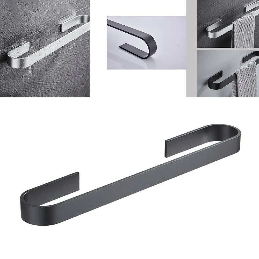 Simple Fashion Multiple Colours Bathroom Hardware Space Aluminum Nail Free Towel Rack Various Lengths Rack Home Bathroom Hook 
Simple Fashion Multiple Colours Bathroom Hardware Space Aluminum Nail Free Towel Rack Various Lengths Rack Home Bathroom Hook