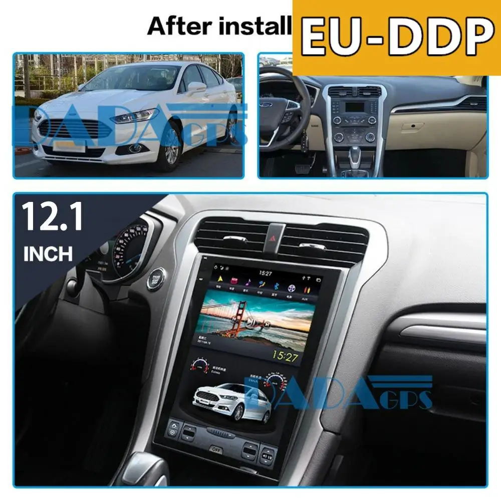 For Ford Mondeo Fusion MK5 2013 - 2017 2018 Android multimedia Radio PX6 Tesla Screen Car Head unit Player Audio GPS Navigation
For Ford Mondeo Fusion MK5 2013 - 2017 2018 Android multimedia Radio PX6 Tesla Screen Car Head unit Player Audio GPS Navigation
