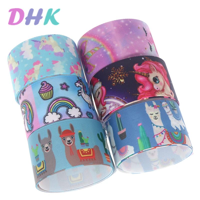 DHK 1.5'' 50yards Horse Alpaca Printed Grosgrain Ribbon Accessory Hairbow Headwear Decoration DIY Wholesale 38mm S1207
DHK 1.5'' 50yards Horse Alpaca Printed Grosgrain Ribbon Accessory Hairbow Headwear Decoration DIY Wholesale 38mm S1207