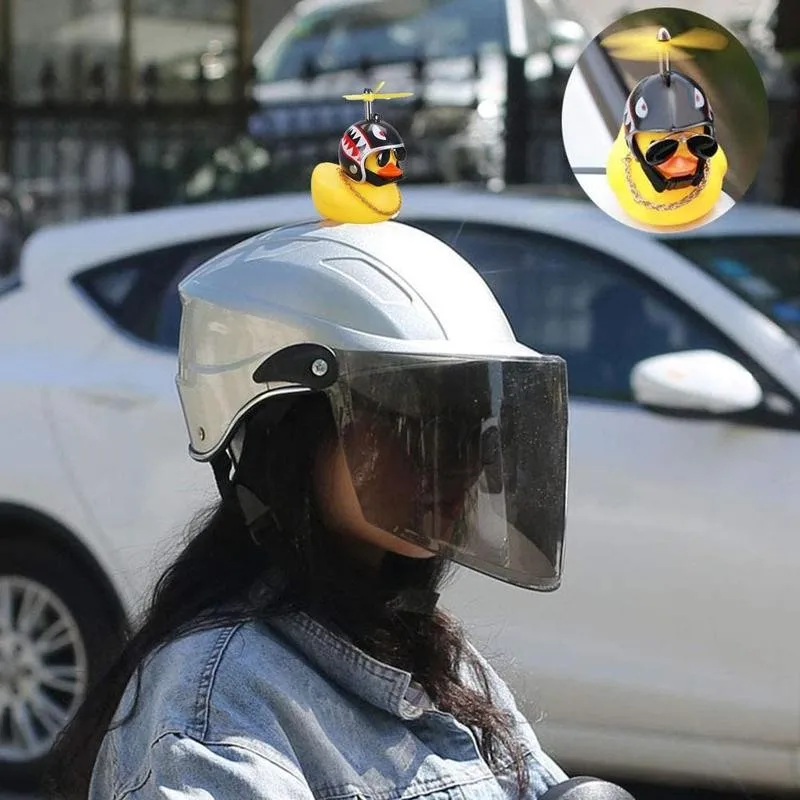 Little Yellow Duck Car Interior Ornaments Broken Wind Duck Car Mirror Accessories Decoration Helmet Duck Rearview Trend Car Z3Q7 
Little Yellow Duck Car Interior Ornaments Broken Wind Duck Car Mirror Accessories Decoration Helmet Duck Rearview Trend Car Z3Q7