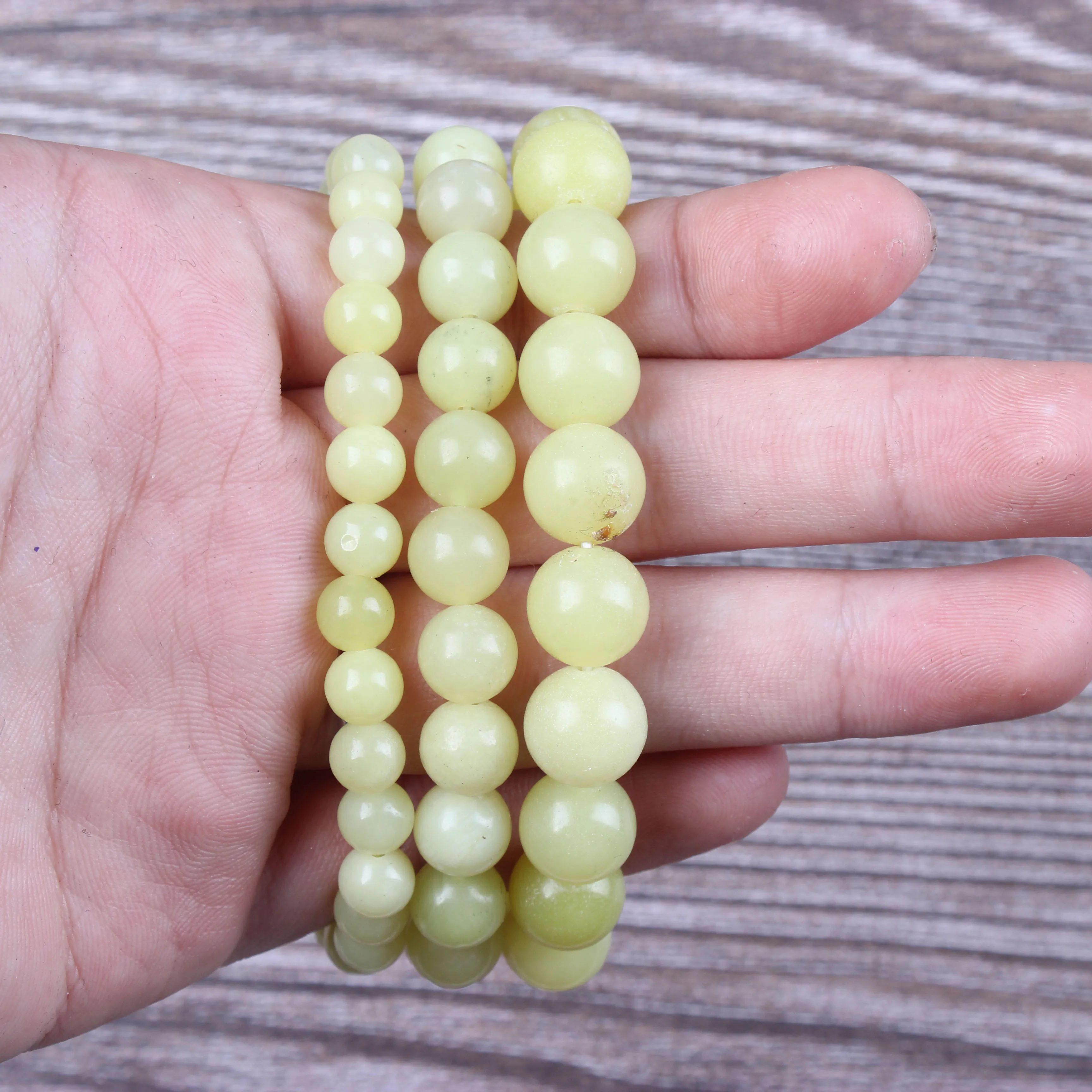 5A Natural Stone Bracelet Yellow Lemon Jade Round Loose Beads Jewelry Couple Women Man Gemstone Gift Handmade Strand Bracelets
5A Natural Stone Bracelet Yellow Lemon Jade Round Loose Beads Jewelry Couple Women Man Gemstone Gift Handmade Strand Bracelets