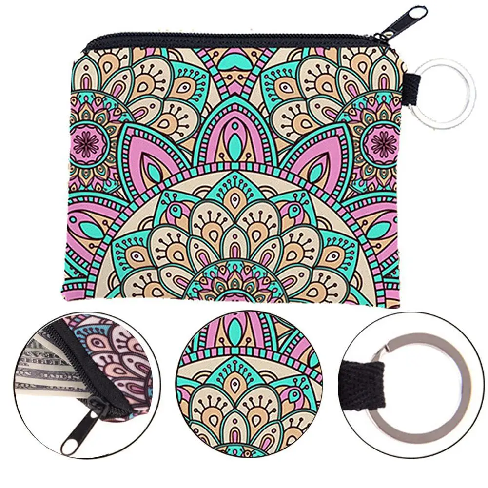 Women Fashion Waterproof Portable Floral Print Zipper Coin Purse Wallet Keys Cards Pouch
Women Fashion Waterproof Portable Floral Print Zipper Coin Purse Wallet Keys Cards Pouch