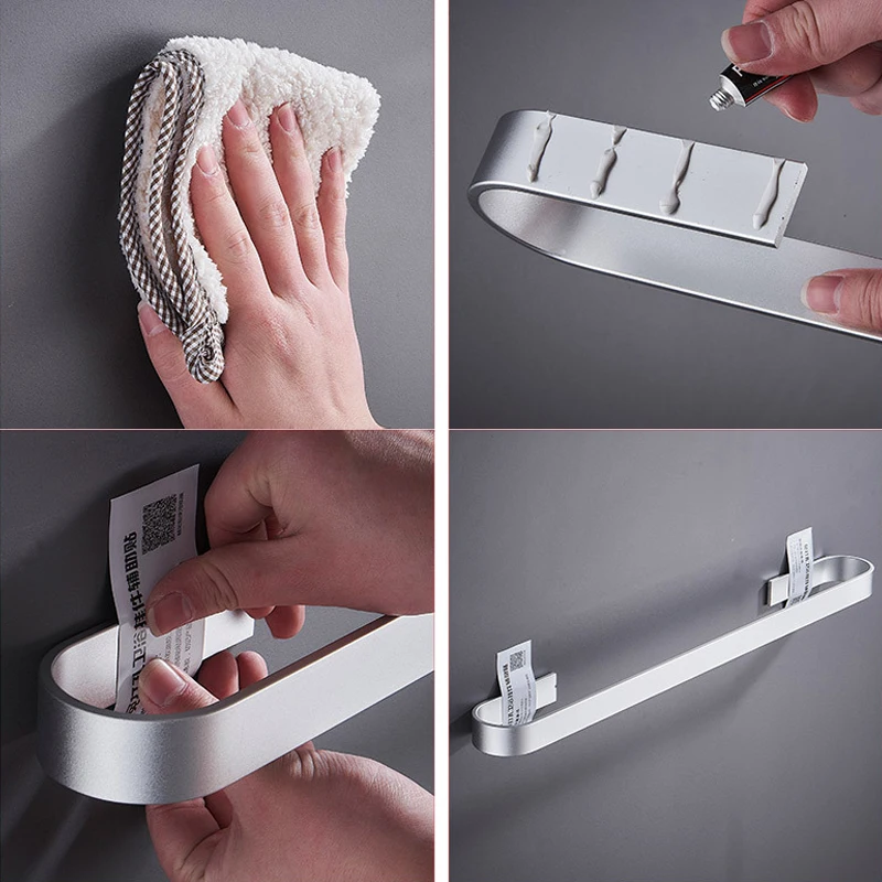 Space Aluminum Towel Holder Rack Wall Mounted Hanger Organizer Bathroom Towel Bars Kitchen Storage Rack Shelf Accessories
Space Aluminum Towel Holder Rack Wall Mounted Hanger Organizer Bathroom Towel Bars Kitchen Storage Rack Shelf Accessories