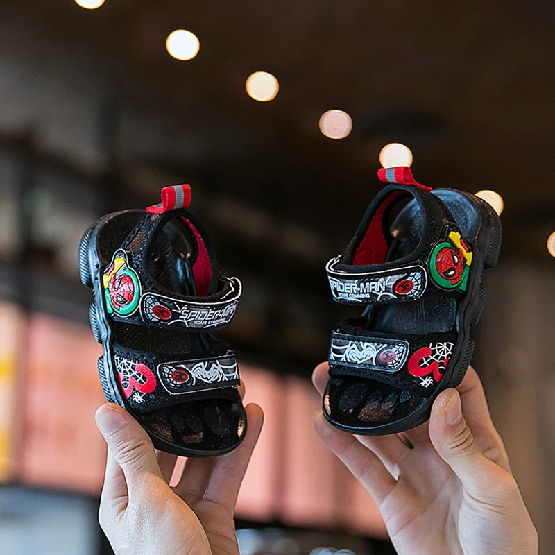Fashion Cool Spiderman Disney Kids Sandals Hot Sales Breathable Summer Cute Children Shoes High Quality Baby Girls Boys Sneakers
Fashion Cool Spiderman Disney Kids Sandals Hot Sales Breathable Summer Cute Children Shoes High Quality Baby Girls Boys Sneakers