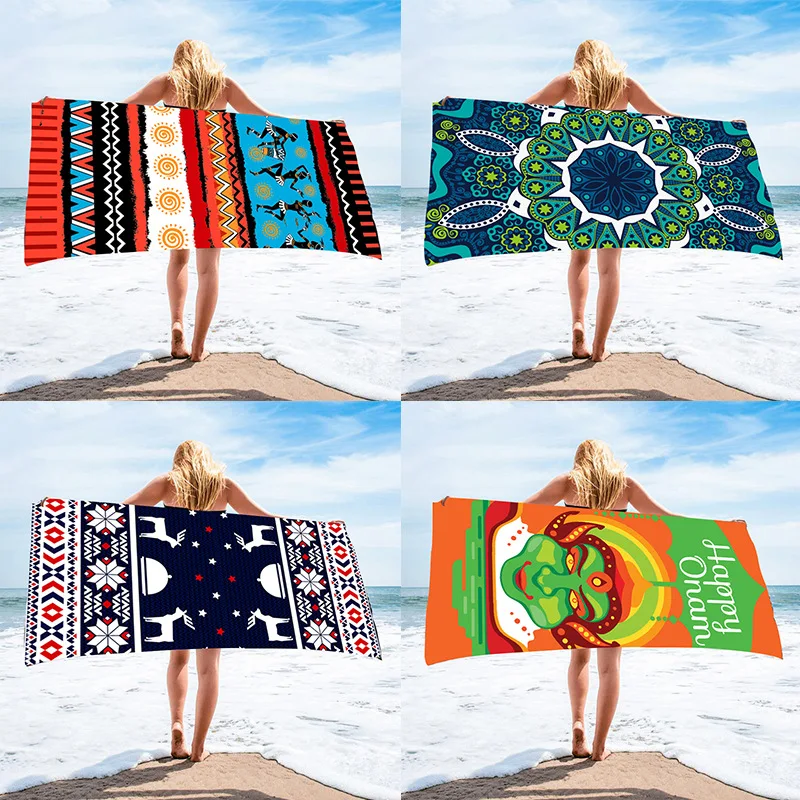 Ethnic Pattern Square Printed Beach Towel Quick Dry Microfiber Beach Blanket Large Adult Shawl Yoga Mat Blanket Tablecloth
Ethnic Pattern Square Printed Beach Towel Quick Dry Microfiber Beach Blanket Large Adult Shawl Yoga Mat Blanket Tablecloth