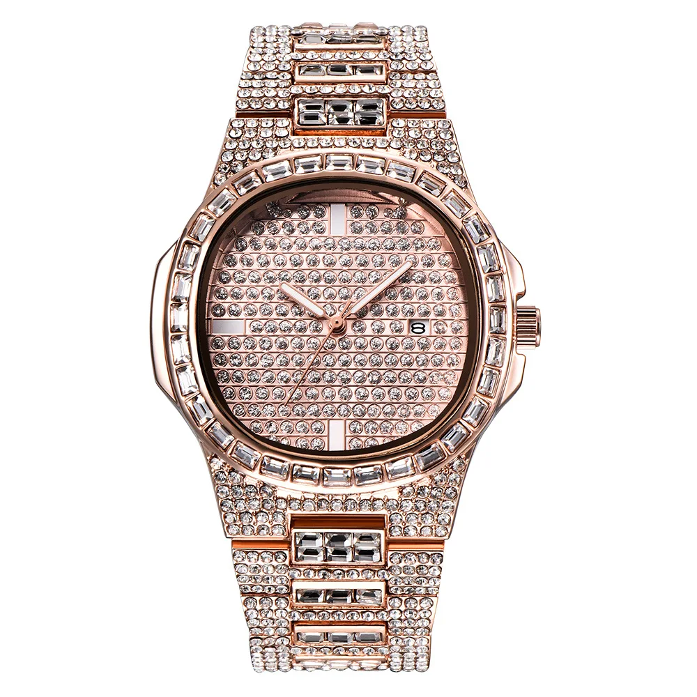 2021 New Arrival Men Watch Luxury Brand Diamond Watches Mens Fashion Casual Alloy Date Clock For Man Valentine's Day Gift
2021 New Arrival Men Watch Luxury Brand Diamond Watches Mens Fashion Casual Alloy Date Clock For Man Valentine's Day Gift