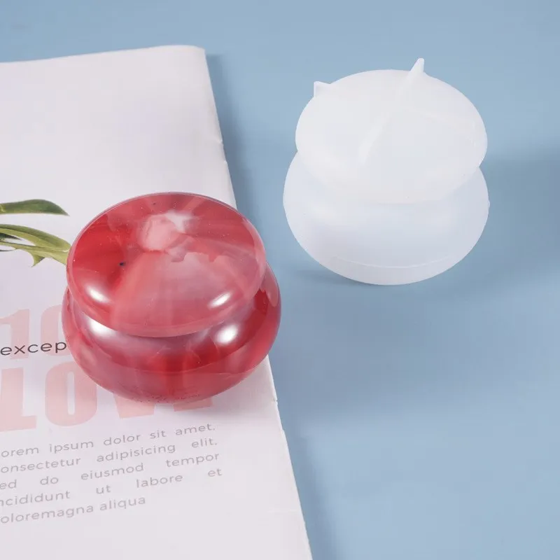 DIY Crystal Epoxy Resin Molds Rouge Lipstick Jar Mold Storage box Silicone Mold Jar lipstick Storage Makeup Making Tools
DIY Crystal Epoxy Resin Molds Rouge Lipstick Jar Mold Storage box Silicone Mold Jar lipstick Storage Makeup Making Tools