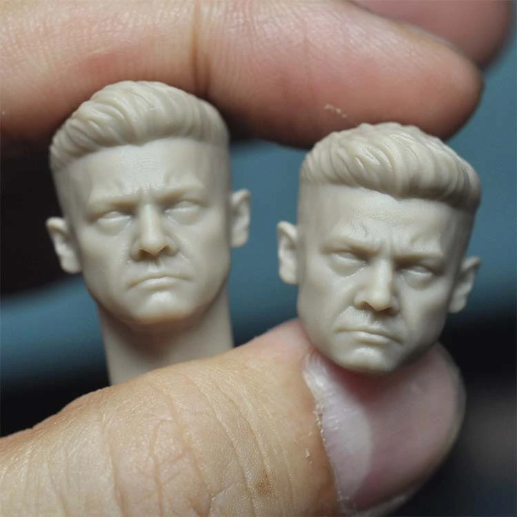 1/12 Scal Male Men's Unpainted Head Models Sculpt for 6''Bodies Figures DIY
1/12 Scal Male Men's Unpainted Head Models Sculpt for 6''Bodies Figures DIY