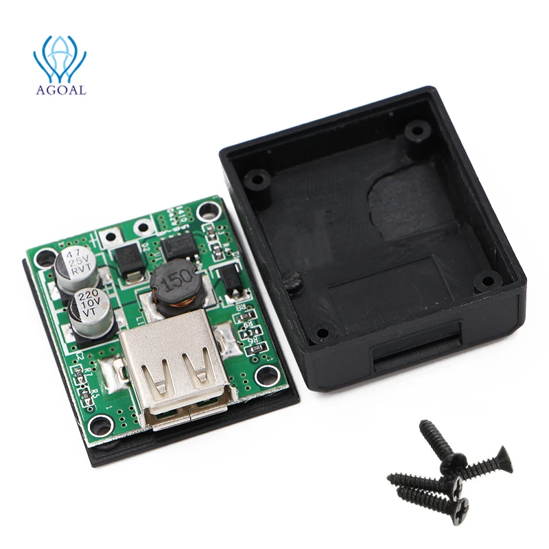 DIY KIT 5V 2A output for phone Voltage Regulator Junction Box for Solar Panel Charger Kit With case cover box
DIY KIT 5V 2A output for phone Voltage Regulator Junction Box for Solar Panel Charger Kit With case cover box