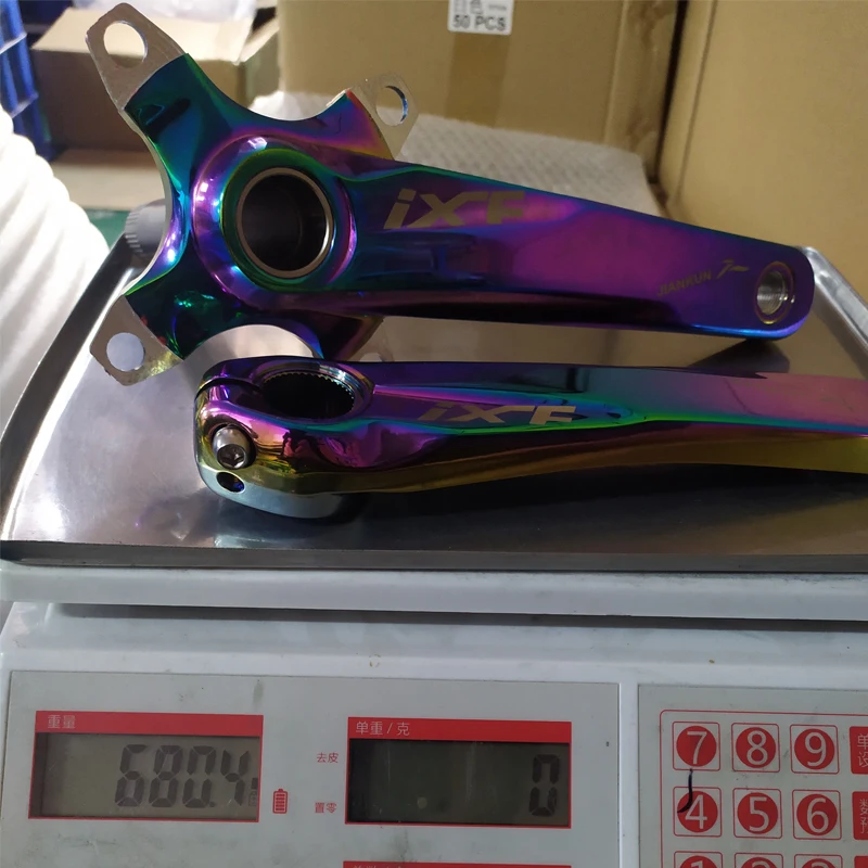 IXF color bicycle crank set 104 BCD crank arm 170mm mountain bike crank sprocket set, can be equipped with BB chassis
IXF color bicycle crank set 104 BCD crank arm 170mm mountain bike crank sprocket set, can be equipped with BB chassis