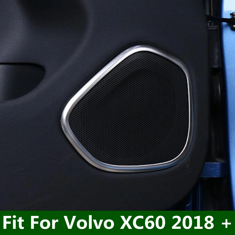 Lapetus Car Door Stereo Speaker Audio Loudspeaker Cover Trim 4PCS Fit For Volvo XC60 2018 - 2021 Stainless Steel Interior Parts 
Lapetus Car Door Stereo Speaker Audio Loudspeaker Cover Trim 4PCS Fit For Volvo XC60 2018 - 2021 Stainless Steel Interior Parts