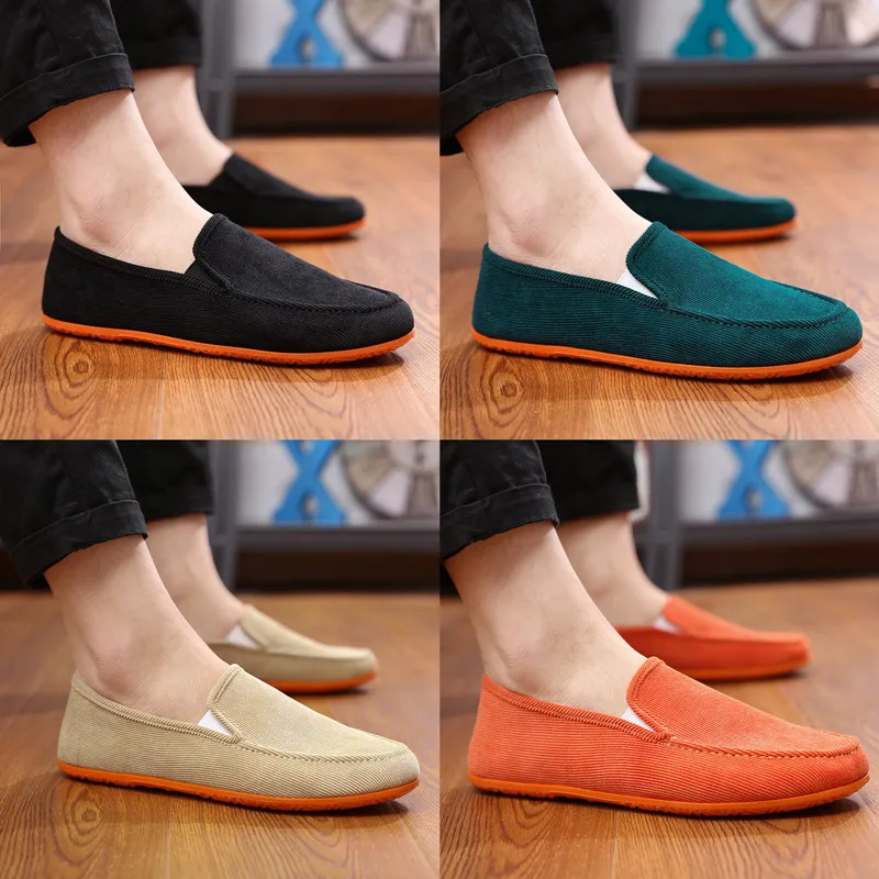 Men's Variety of Color Canvas Peas Shoes Trendy Lazy Casual Large Size Driver Shoes Men's Vulcanized Shoes
Men's Variety of Color Canvas Peas Shoes Trendy Lazy Casual Large Size Driver Shoes Men's Vulcanized Shoes