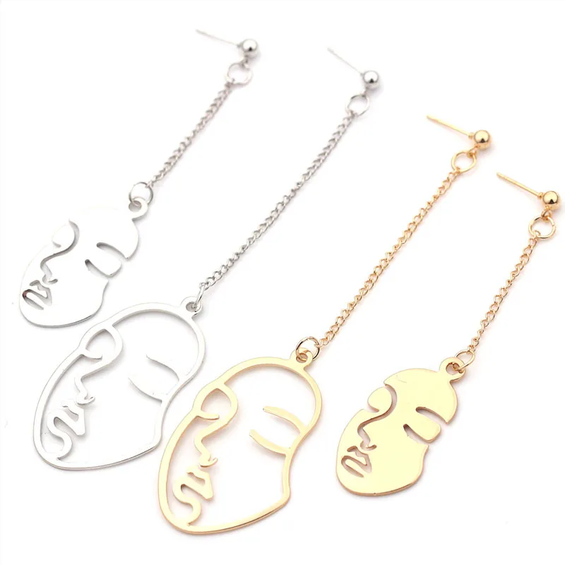 2021 New Arrival Abstract Stylish Hollow Out Face Dangle Earrings Girls Statement Drop Earrings Statement Earrings
2021 New Arrival Abstract Stylish Hollow Out Face Dangle Earrings Girls Statement Drop Earrings Statement Earrings