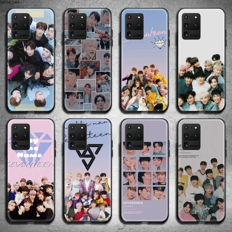 Korea Kpop Seventeen Phone Case for Samsung S20 plus Ultra S6 S7 edge S8 S9 plus S10 5G lite 2020
Korea Kpop Seventeen Phone Case for Samsung S20 plus Ultra S6 S7 edge S8 S9 plus S10 5G lite 2020