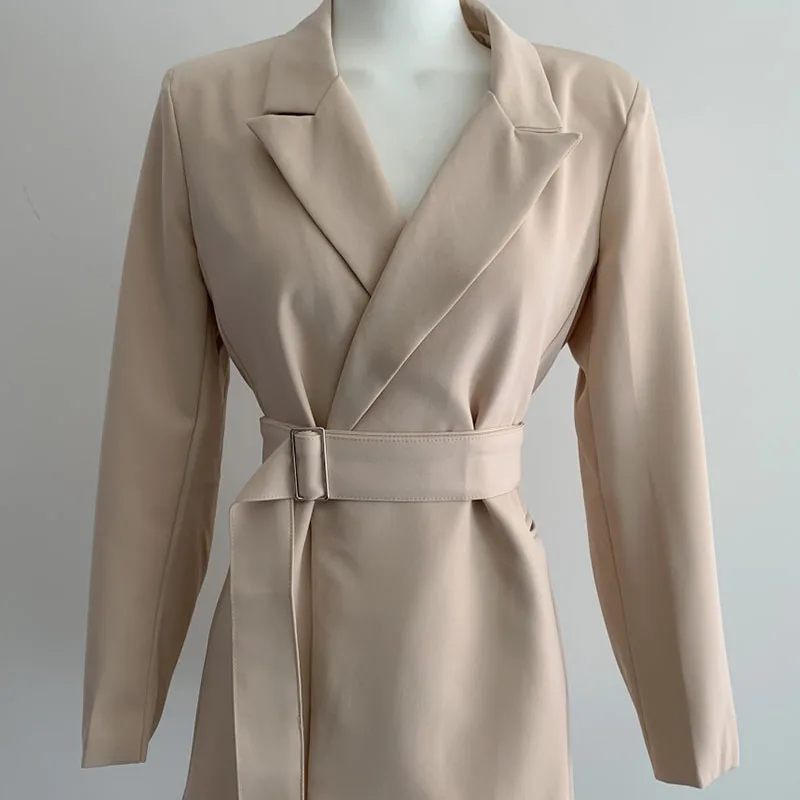 Spring Autumn Women's Suit Korean Commuter Style Suit Collar Solid Color Long Sleeve Suit New Style Slim Female Suits LL442
Spring Autumn Women's Suit Korean Commuter Style Suit Collar Solid Color Long Sleeve Suit New Style Slim Female Suits LL442