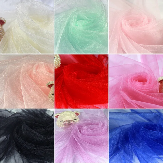 Nylon Soft Four-corner Flashing American Mesh Fabric Warp Knitted Wedding Dress Mesh Skirt Mesh Fabric in Stock
Nylon Soft Four-corner Flashing American Mesh Fabric Warp Knitted Wedding Dress Mesh Skirt Mesh Fabric in Stock