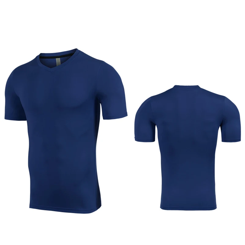 New men's fitness sportswear V-neck short sleeve men's fast dry fitness tights men's short sleeve running shirt elastic sportswe
New men's fitness sportswear V-neck short sleeve men's fast dry fitness tights men's short sleeve running shirt elastic sportswe