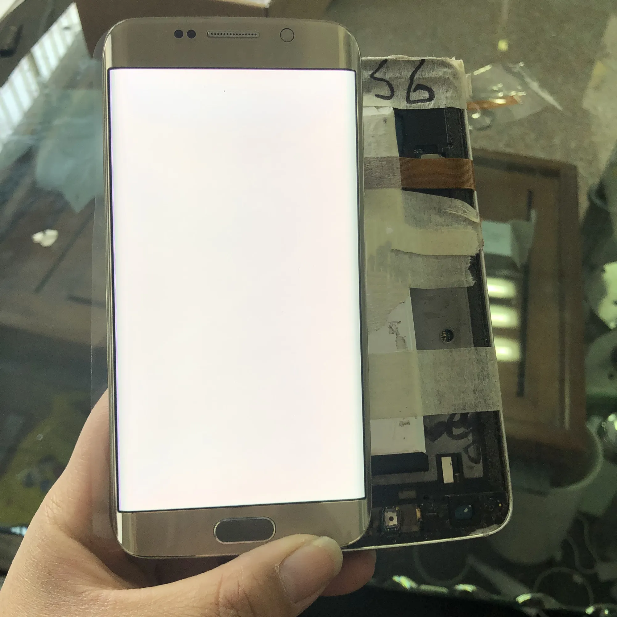 For Samsung Galaxy S6 Edge LCD G925 G925F SM-G925F Display Touch Screen Digitizer Assembly S6Edge LCD With small Burning shadow 
For Samsung Galaxy S6 Edge LCD G925 G925F SM-G925F Display Touch Screen Digitizer Assembly S6Edge LCD With small Burning shadow