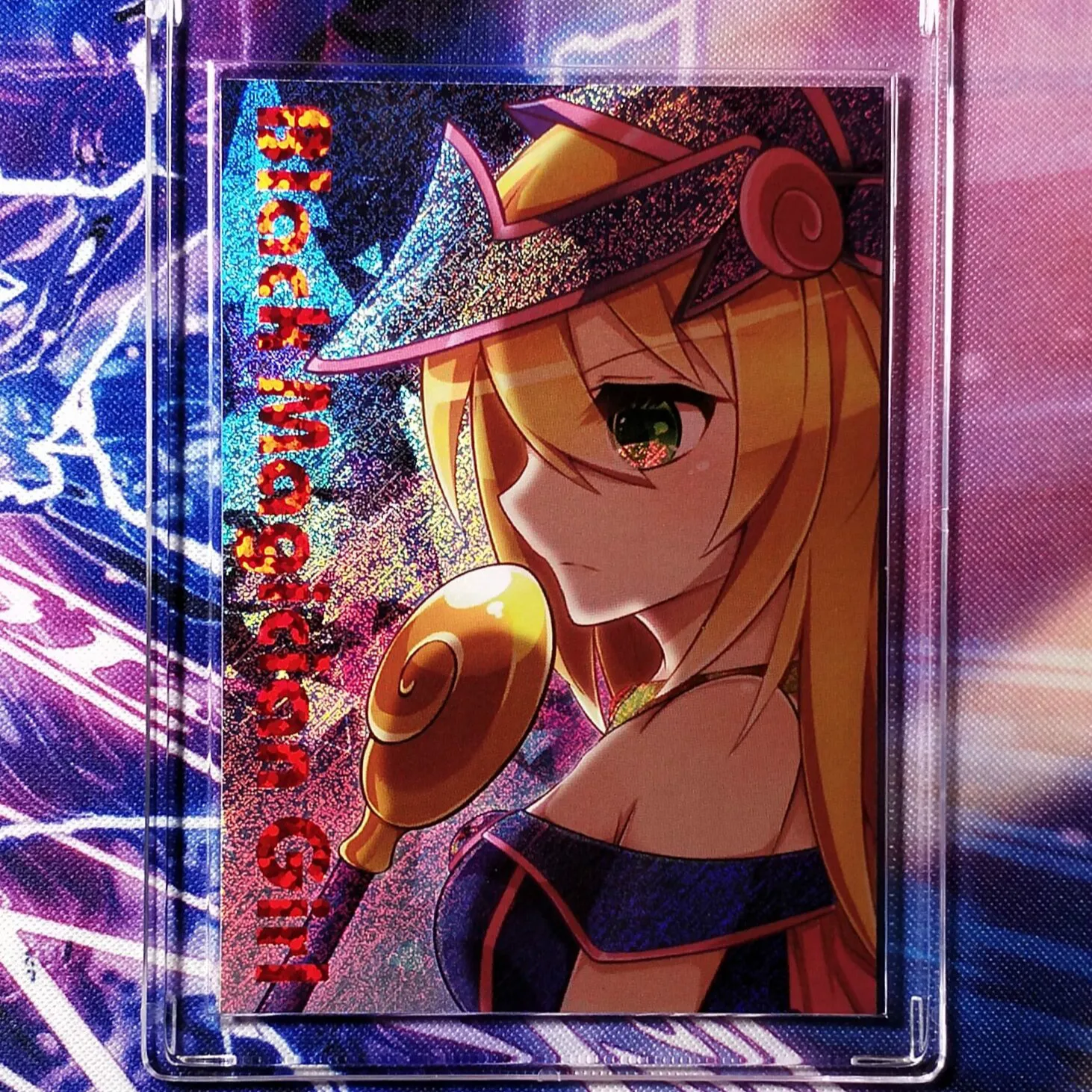 Yu Gi Oh Dark Magician Girl Rain Flash DIY Colorful Toys Hobbies Hobby Collectibles Game Collection Anime Cards
Yu Gi Oh Dark Magician Girl Rain Flash DIY Colorful Toys Hobbies Hobby Collectibles Game Collection Anime Cards