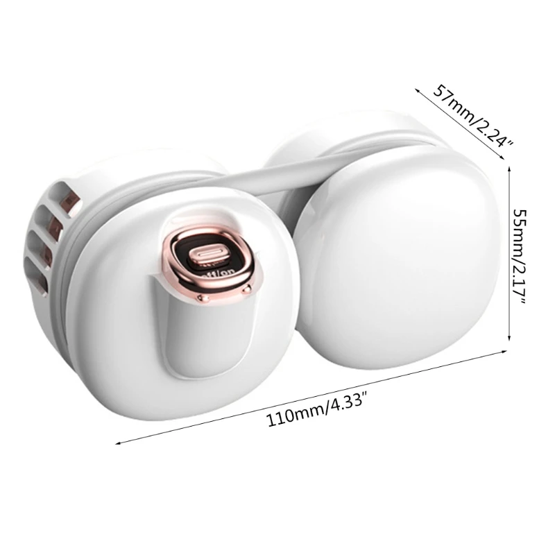 Portable Foldable Hand-free Fan for Travel Camp Gym Yo-yo-like Mini Weararble Fan USB Rechargeable for Kids Travel Sport
Portable Foldable Hand-free Fan for Travel Camp Gym Yo-yo-like Mini Weararble Fan USB Rechargeable for Kids Travel Sport
