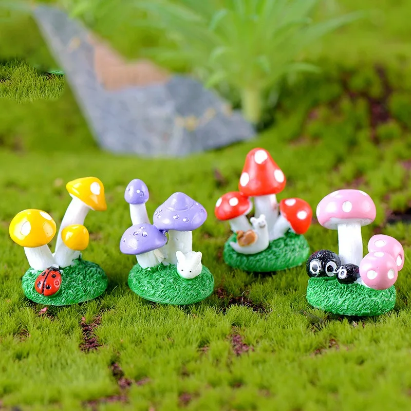 Animal Mushroom Set Mini Plants Figure Statue Model Car Ornament Craft Bonsai Decor Miniature Home Fairy Garden Decoration DIY
Animal Mushroom Set Mini Plants Figure Statue Model Car Ornament Craft Bonsai Decor Miniature Home Fairy Garden Decoration DIY