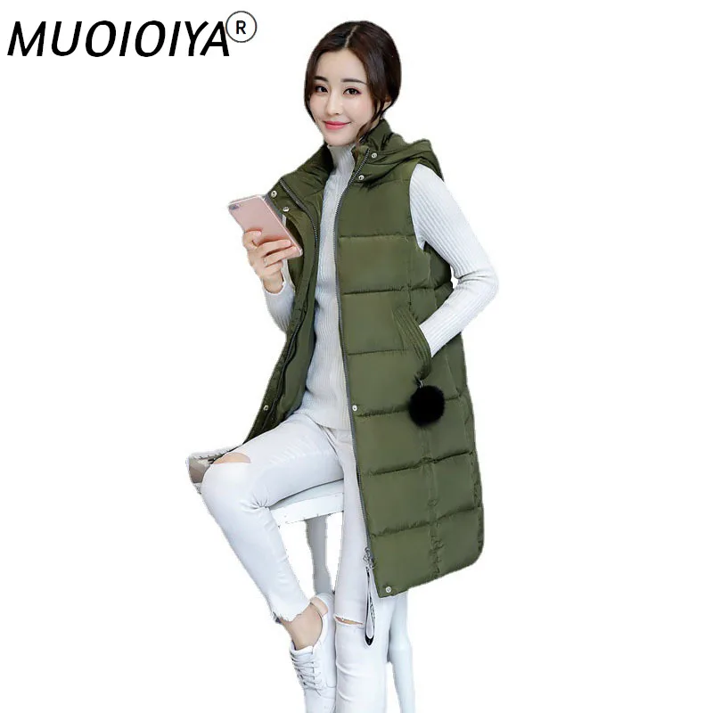 New Elegant Women Autumn Winter Vest Fashion Hooded Down Cotton Thick Vest Top Plus Size Loose Slim Waistcoat Jacket Lady OK960
New Elegant Women Autumn Winter Vest Fashion Hooded Down Cotton Thick Vest Top Plus Size Loose Slim Waistcoat Jacket Lady OK960