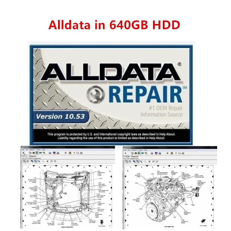 2021 Alldata Repair auto repair software 10.53v in 640gb hdd All data car software for cars and trucks with
2021 Alldata Repair auto repair software 10.53v in 640gb hdd All data car software for cars and trucks with