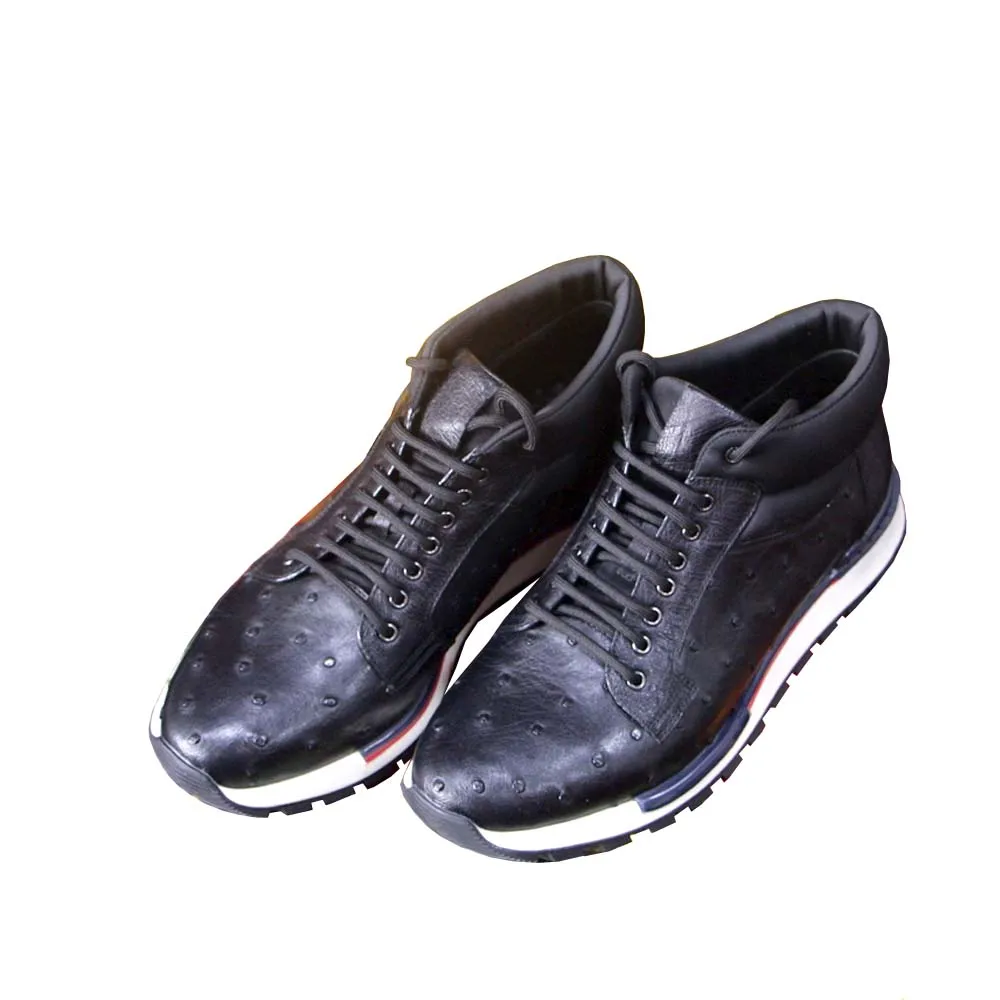 ousidun Ostrich leather Men Ostrich shoes korea edition trend Men shoes leisure lace-up Hight cut shoes Genuine leather
ousidun Ostrich leather Men Ostrich shoes korea edition trend Men shoes leisure lace-up Hight cut shoes Genuine leather