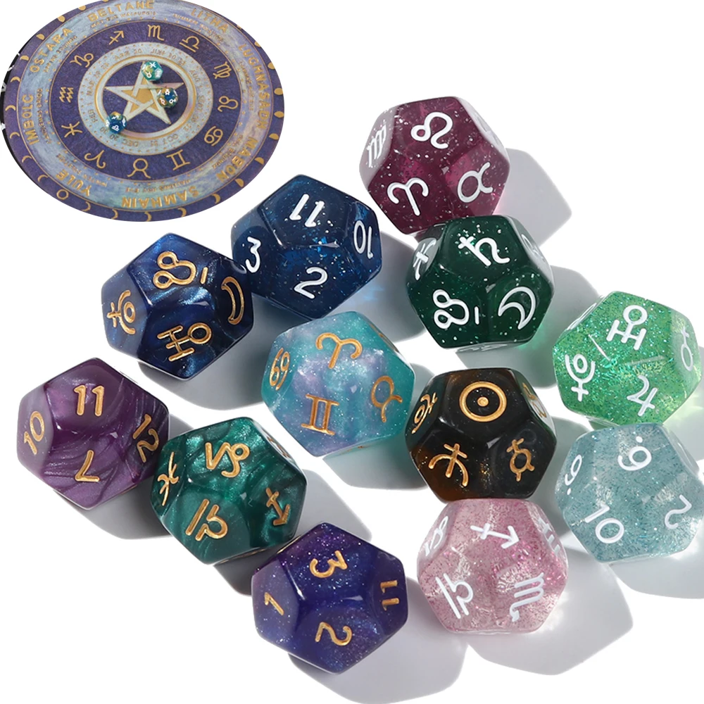 3 шт./набор креативные игральные кости 12-сторонняя Астрология Знаки зодиака кости для созвездия гадание игрушки развлечение настольная игр...
3 шт./набор креативные игральные кости 12-сторонняя Астрология Знаки зодиака кости для созвездия гадание игрушки развлечение настольная игр...