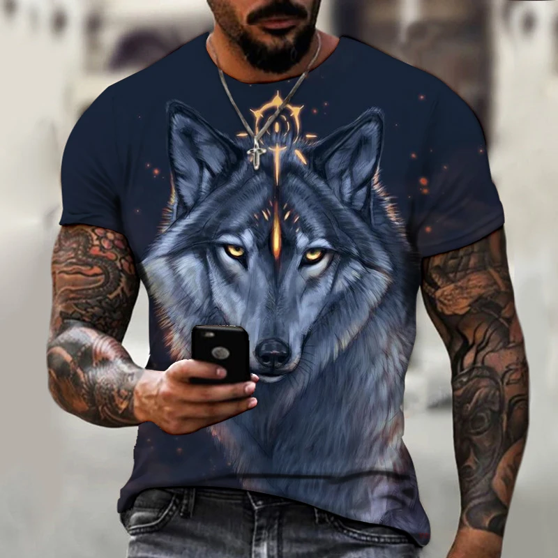 Summer Hot Sale Men's 3d Fierce Lion Print T-shirt Men's Casual Sports T-shirt Casual Top Short Sleeve Men's Streetwear
Summer Hot Sale Men's 3d Fierce Lion Print T-shirt Men's Casual Sports T-shirt Casual Top Short Sleeve Men's Streetwear