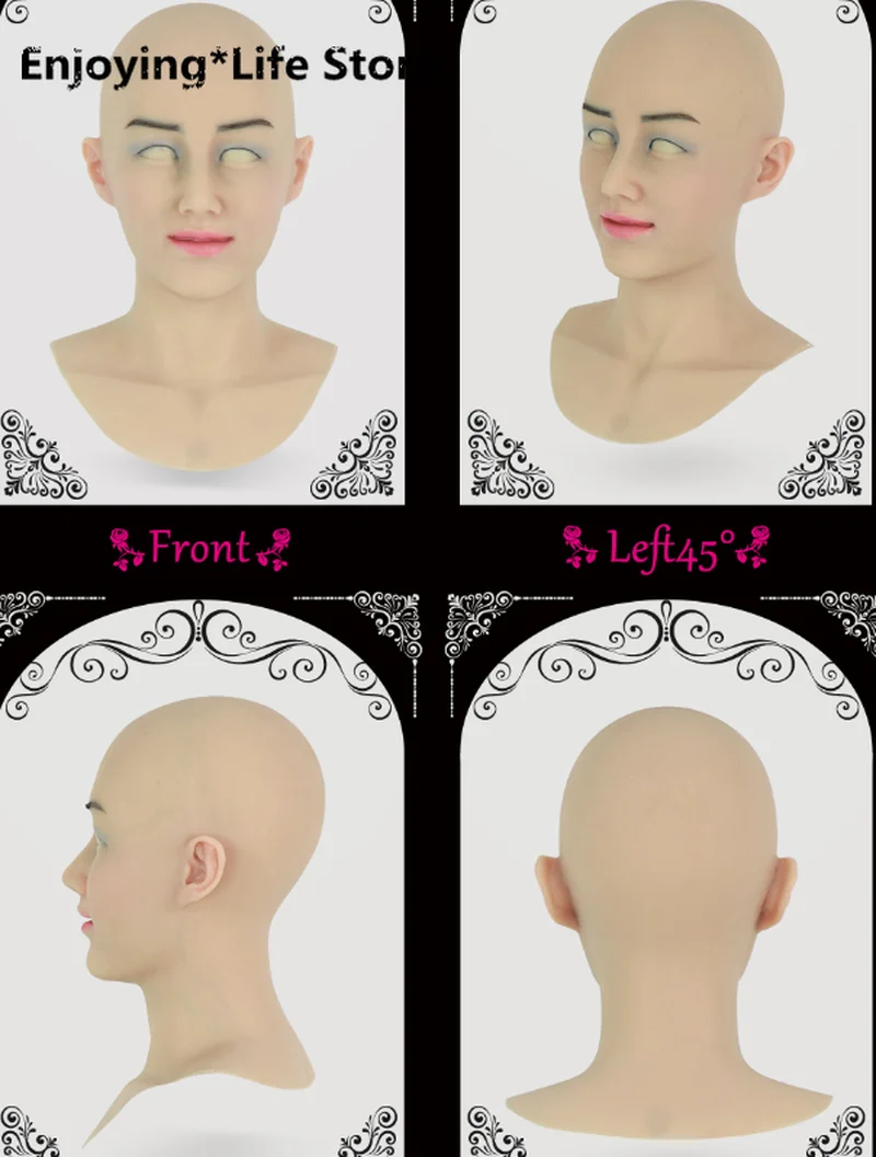 Full Silicone Mask Latex Sexy Cosplay Artificial Realistic Skin Mask for Male Crossdresser Transgender Male Shemale Drag Queen
Full Silicone Mask Latex Sexy Cosplay Artificial Realistic Skin Mask for Male Crossdresser Transgender Male Shemale Drag Queen