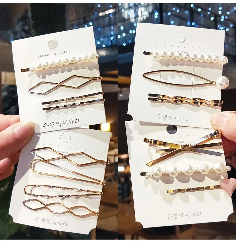 Temperament Girl Pearl Hair Clip Girl's Hair Clip Stay Sea Clip Side Clip Chic Hair Styling Tools for Women's Headwear
Temperament Girl Pearl Hair Clip Girl's Hair Clip Stay Sea Clip Side Clip Chic Hair Styling Tools for Women's Headwear