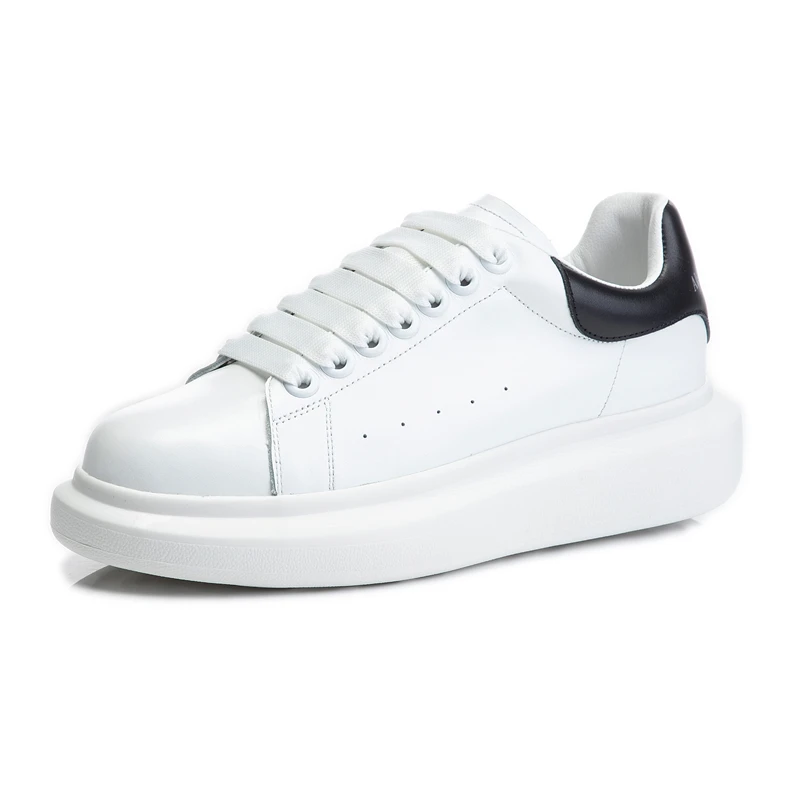 2021 New Genuine Cow Leather Women's Shoes Summer Casual Large Size Thick-soled Sports Shallow Mouth White Woman Flats B0014
2021 New Genuine Cow Leather Women's Shoes Summer Casual Large Size Thick-soled Sports Shallow Mouth White Woman Flats B0014