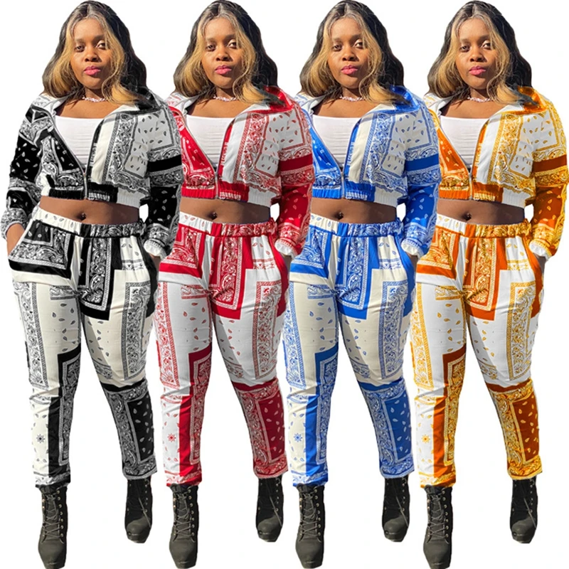 Print Two Piece Set for Women Tracksuit Long Sleeve Crop Top Pants Sweat Suits Loungewear Outfits Matching Sets
Print Two Piece Set for Women Tracksuit Long Sleeve Crop Top Pants Sweat Suits Loungewear Outfits Matching Sets