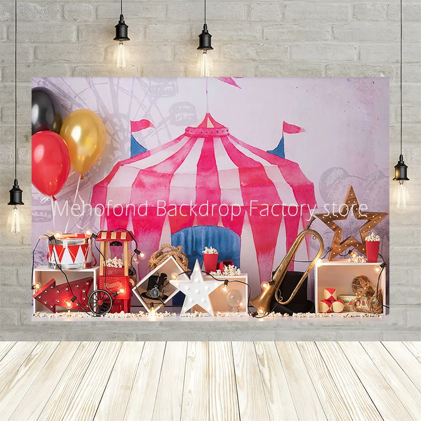 Mehofond Circus Tent Party Photocall Background Photography Balloons Five Star Backdrops Children Birthday Photo Studio Banner
Mehofond Circus Tent Party Photocall Background Photography Balloons Five Star Backdrops Children Birthday Photo Studio Banner